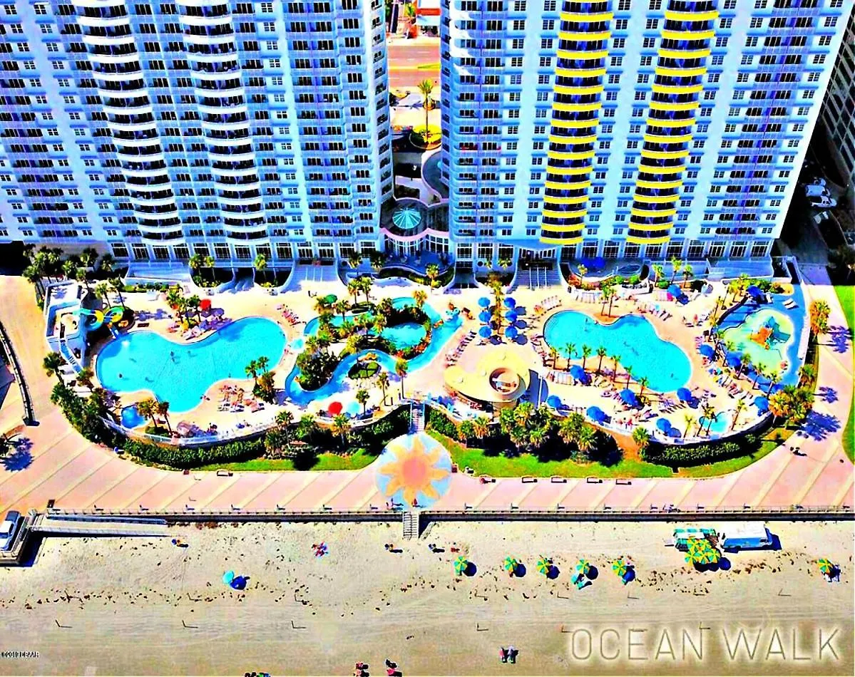 Vacation In Comfort And Luxury - 3Br Direct Oceanfront - Wyndham Ocean Walk Resort 2125 Daytona Beach Apartamento